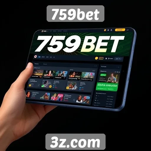 Explorando a interface do usuário do site 759bet